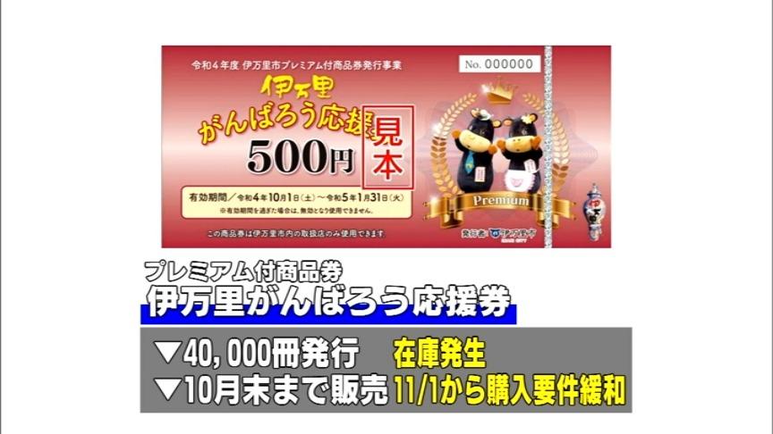 伊万里がんばろう応援券 購入要件緩和し販売期間延長（１１月１日）｜５５いまりアーカイブス｜伊万里ケーブルテレビジョン